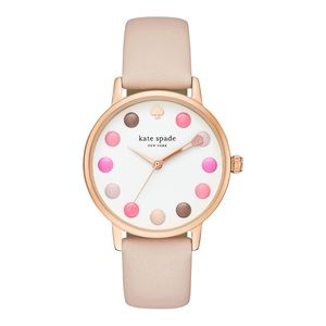 KATE SPADE NY ♠️ Color Splash Makeup Brush Hand Watch NWT NIB.